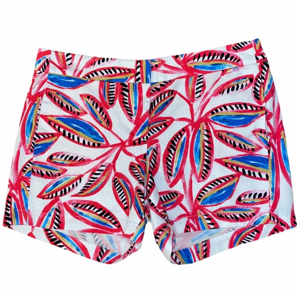 J. Crew Pants - J.CREW Women’s Chino Leaf Print Shorts